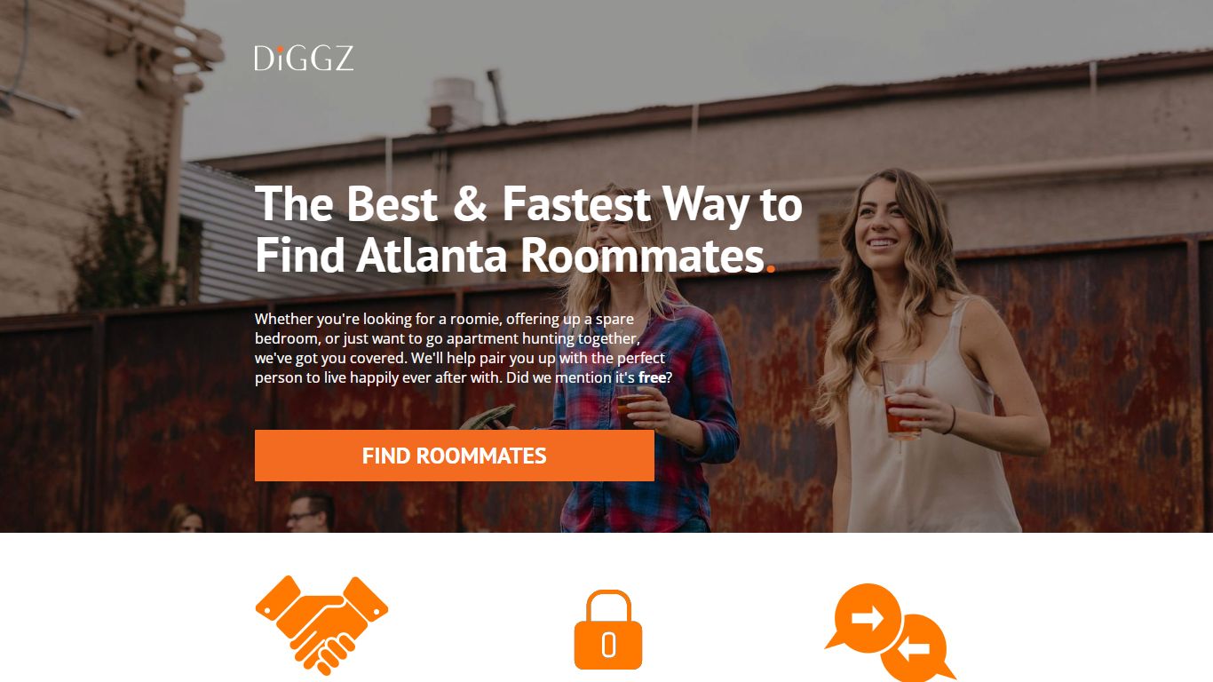 Diggz | Roommate Finder & Rooms for Rent in Atlanta